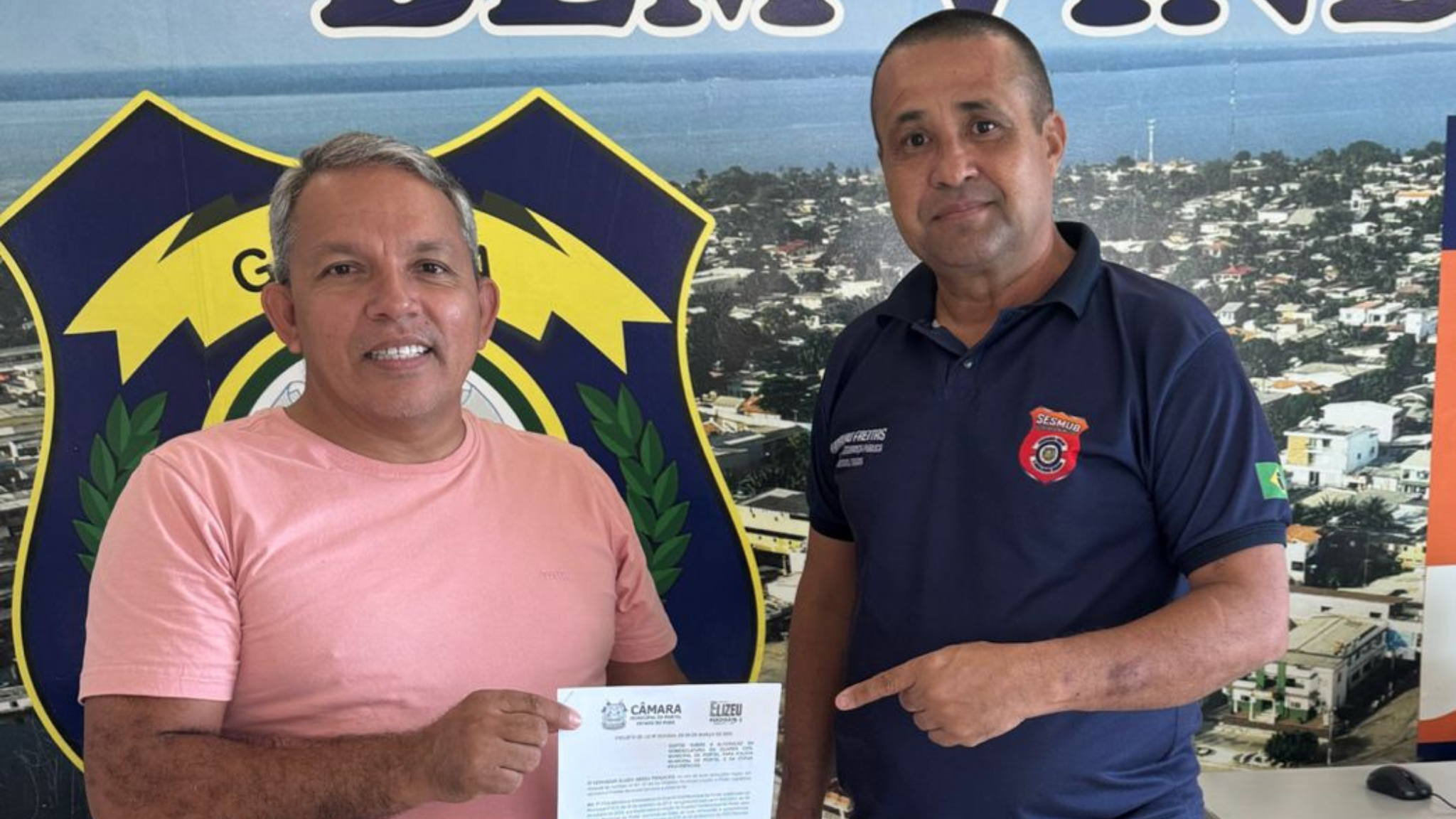 Vereador de Portel apresenta requerimento para alterar nome da Guarda Civil Municipal